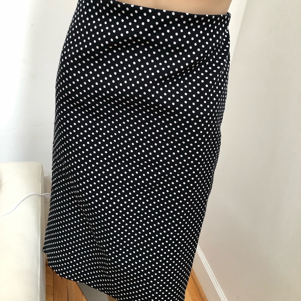Beautiful polka dot skirt!